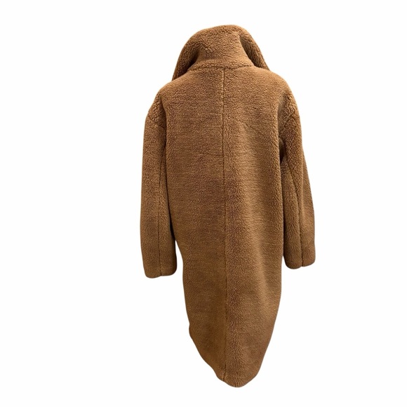 GAP Women's Brown Teddy Jacket - Picture 6 of 11